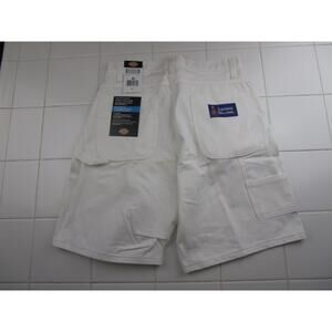 Dickies Sherwin Williams White Carpenter Painter Utility Shorts Men's Size 30